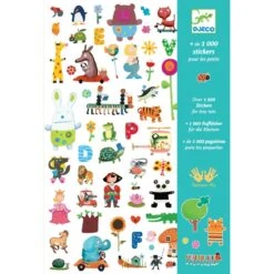 Djeco 1000 Stickers Pour Les Petits -Magasin De Jouets 1000 stickers pour les petits 2