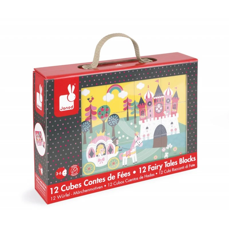 Janod 12 Cubes Contes De Fées Kubkid 3 Janod 12 Cubes Contes De Fées Kubkid