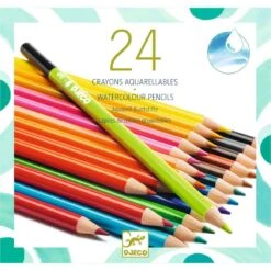 Magasin De Jouets 17 24 Crayons Aquarellables Djeco