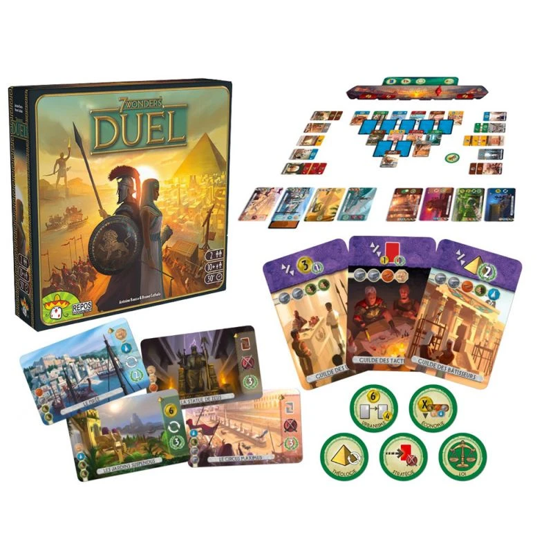 ASMODEE 7 Wonders Duel - Jeu De Cartes Pour 2 Joueurs 5 ASMODEE 7 Wonders Duel - Jeu De Cartes Pour 2 Joueurs – Image 3