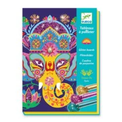 Djeco Animaux à Paillettes - Tableaux à Pailleter