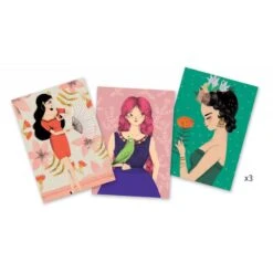 Djeco Atelier De Couture Flamenco - Cartes à Frou-frous -Magasin De Jouets atelier de couture flamenco 1