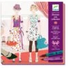 Djeco Atelier Mode Dessiner Une Collection -Magasin De Jouets atelier mode dessiner une collection