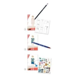 Djeco Atelier Mode Dessiner Une Collection 9 Djeco Atelier Mode Dessiner Une Collection -Magasin De Jouets atelier mode dessiner une collection 2