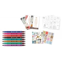Djeco Atelier Mode Dessiner Une Collection 10 Djeco Atelier Mode Dessiner Une Collection -Magasin De Jouets atelier mode dessiner une collection 3
