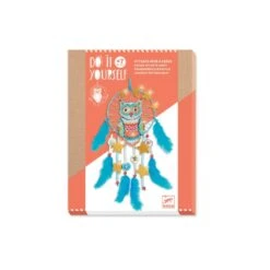 Djeco Attrape Rêves - Golden Chouette - Do It Yourself -Magasin De Jouets attrape reves golden chouette do it yourself 2