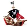 Ze Pirat Boat - Bateau Pirate Djeco En Bois -Magasin De Jouets bateau pirates arty toys