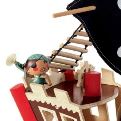 Ze Pirat Boat - Bateau Pirate Djeco En Bois -Magasin De Jouets bateau pirates arty toys 4