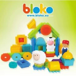 Coffret De 100 BIoko Avec 1 Ferme Et 3 Figurines 3D -Magasin De Jouets bloko coffret de 100 bioko avec 1 ferme et 3 figurines 3d 3