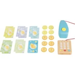 Caisse Enregistreuse En Bois Vilac -Magasin De Jouets caisse enregistreuse en bois vilac 3