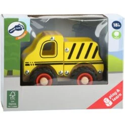 Small Foot Camion De Chantier En Bois -Magasin De Jouets camion de chantier en bois 4