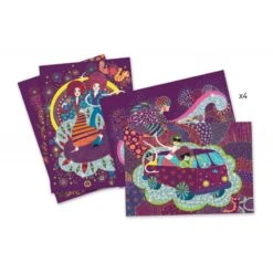 Djeco Cartes à Gratter Sunshine -Magasin De Jouets cartes a gratter sunshine 1