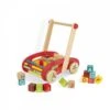 Janod Chariot De Marche Avec Cubes En Bois ABC Buggy Tatoo -Magasin De Jouets chariot de marche abc buggy tatoo