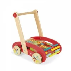 Janod Chariot De Marche Avec Cubes En Bois ABC Buggy Tatoo 9 Janod Chariot De Marche Avec Cubes En Bois ABC Buggy Tatoo -Magasin De Jouets chariot de marche abc buggy tatoo 2