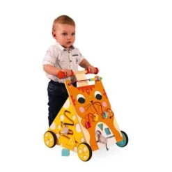 Chariot De Marche Multi Activités Avec Frein Chat - Janod 25 Chariot De Marche Multi Activités Avec Frein Chat - Janod -Magasin De Jouets chariot multi activites chat 10