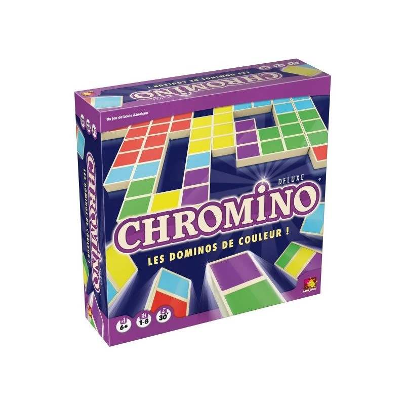 ASMODEE Chromino : Deluxe - Les Dominos En Couleur