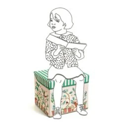 Djeco Coffre à Jouets Siège – Jardin -Magasin De Jouets coffre a jouets siege jardin 2