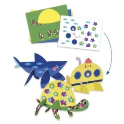 Djeco Coffret 6 Activités - La Mer Et Ses Plaisirs -Magasin De Jouets coffret 6 activites la mer et ses plaisirs 4