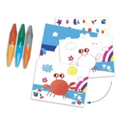 Djeco Coffret 6 Activités - La Mer Et Ses Plaisirs -Magasin De Jouets coffret 6 activites la mer et ses plaisirs 5