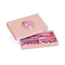 Djeco Coffret De Bijoux Pompons Et Rubans -Magasin De Jouets coffret de bijoux pompons et rubans 1
