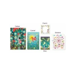 Djeco Coffret De Papeterie Violette 5 Djeco Coffret De Papeterie Violette -Magasin De Jouets coffret de papeterie violette 1