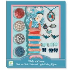 Djeco Coffret De Perles : Perles Et Oiseaux