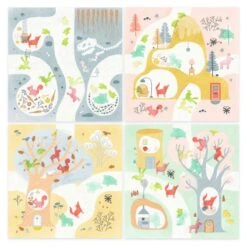 Djeco Coffret De Tampons - En Visite 8 Djeco Coffret De Tampons - En Visite -Magasin De Jouets coffret de tampons en visite 3