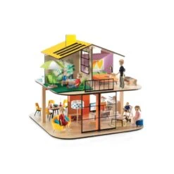 Color House - Maison De Poupées Djeco -Magasin De Jouets color house maison de poupees djeco 1