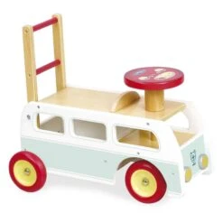 Combi Vilac Chariot De Marche Et Porteur - Minibus -Magasin De Jouets combi retro chariot de marche et porteur 1