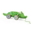 Djeco Croc’n’roll Jouet à Traîner -Magasin De Jouets crocodile a trainer djeco