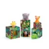 Djeco Cubes Et Animaux à Empiler Maxi Topanijungle -Magasin De Jouets cubes et animaux a empiler maxi topanijungle