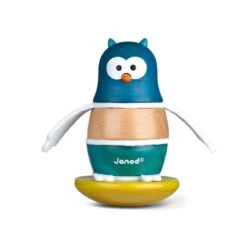 Janod Culbuto Chouette Zigolos -Magasin De Jouets culbuto chouette zigolos 5