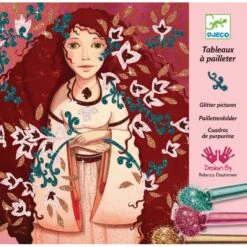 Djeco D'ors Et De Soies - Tableaux à Pailleter -Magasin De Jouets d ors et de soies tableaux a pailleter 2