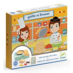 Djeco Dînette Atelier De Crêpes - Gaëlle Et Titouan -Magasin De Jouets dinette crepes gaelle et titouan 2