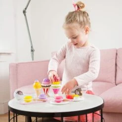 Dinette En Bois Glaces De Luxe -Magasin De Jouets dinette en bois glaces de luxe 3