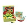 Djeco Dinette En Bois Crudités - Rosette Et César -Magasin De Jouets dinette en bois rosette et cesar