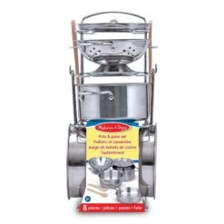 Dinette Poêlons Et Casseroles En Métal -Magasin De Jouets dinette poelons et casseroles en metal 2