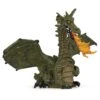 Dragon Ailé Vert Avec Flamme - Papo -Magasin De Jouets dragon aile vert avec flamme papo