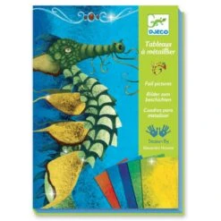 Djeco Dragons à Dorer - Tableau De Métal