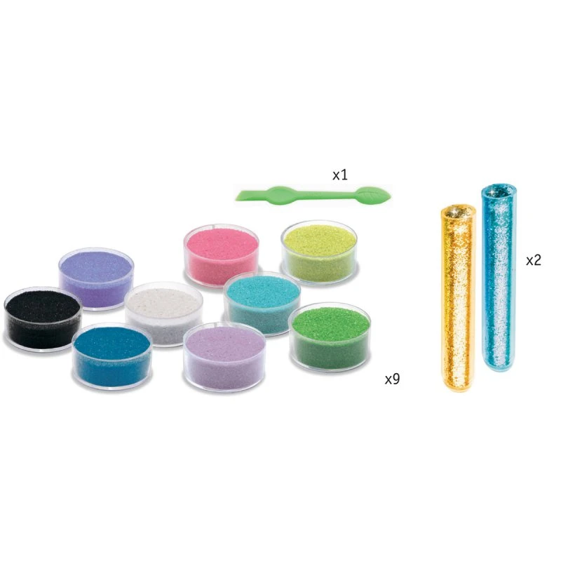 Djeco Eblouissants Oiseaux - Sables Colorés 7 Djeco Eblouissants Oiseaux - Sables Colorés – Image 5