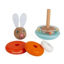 Janod Empilable Culbuto Lapin -Magasin De Jouets empilable culbuto lapin 2