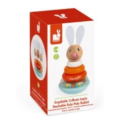 Janod Empilable Culbuto Lapin -Magasin De Jouets empilable culbuto lapin 4