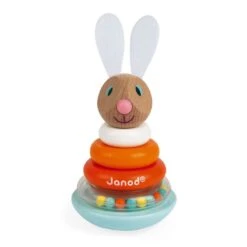 Janod Empilable Culbuto Lapin -Magasin De Jouets empilable culbuto lapin 6