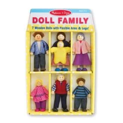 Famille De Poupées En Bois -Magasin De Jouets famille de poupees en bois 2