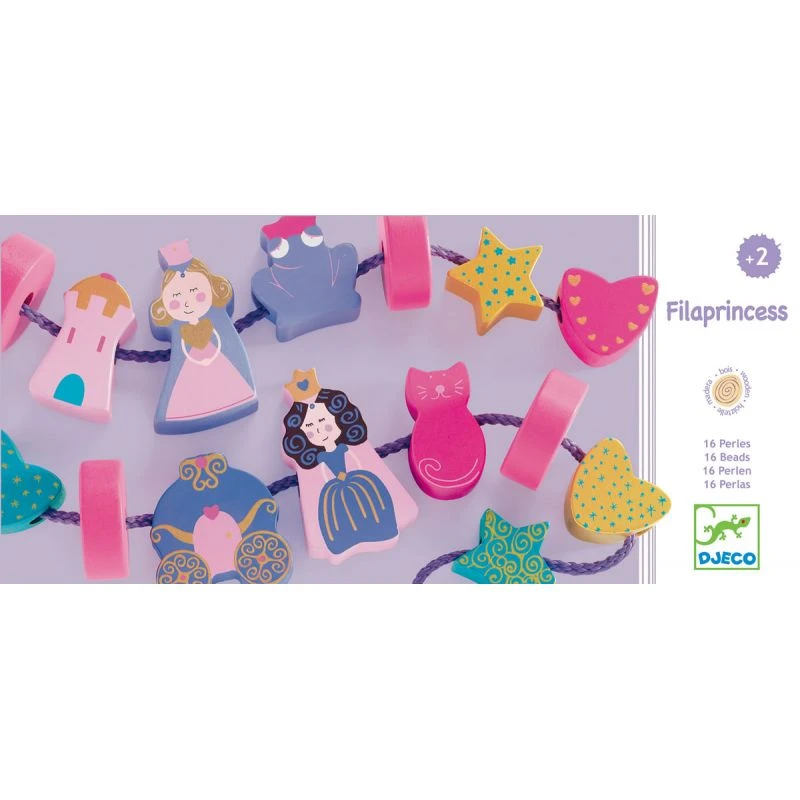 Filaprincess - Perles à Enfiler Djeco 3 Filaprincess - Perles à Enfiler Djeco