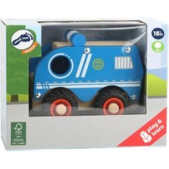 Small Foot Fourgon De Police En Bois -Magasin De Jouets fourgon de police en bois 3
