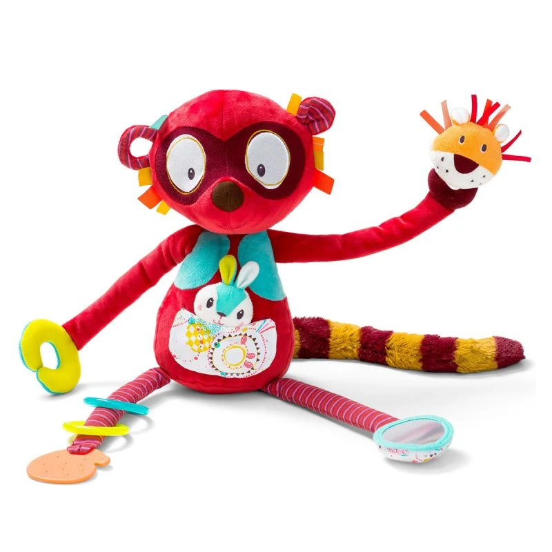 Lilliputiens Georges Lémurien D'activités Câlin 4 Lilliputiens Georges Lémurien D'activités Câlin – Image 2