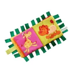 Lilliputiens Imagier Safari En Tissu -Magasin De Jouets imagier safari en tissu 1