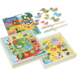 Vilac Jeux Des Tous Petits à La Ferme -Magasin De Jouets jeux des tous petits a la ferme 6