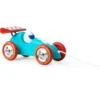 Vilac Jouet à Traîner Voiture De Course Turquoise Et Rouge -Magasin De Jouets jouet a trainer voiture de course turquoise et rouge
